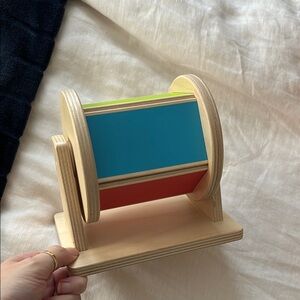 Colorful Wooden Spinning Toy